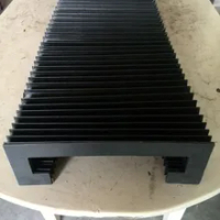 T2 shape accordion cover for cnc, 285mm x 100mm x Lmax 500mm