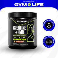 NutraBio Creatine + HMB 30 Servings