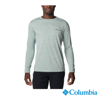 Columbia 哥倫比亞 男款-UPF30涼感快排長袖上衣-藍色 UAE60830BL / S23