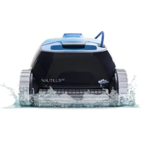 Dolphin Nautilus CC Robotic Pool Vacuum Cleaner All Pools up to 33 FT - Wall Climbing Scrubber Brush，16.38"L x 16.77"W x 8.97"H