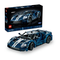 福利品【LEGO 樂高】科技系列 42154 2022 Ford GT(福特汽車模型 競速跑車)
