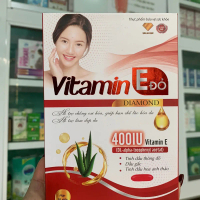 VITAMIN E ĐỎ DIAMON 400 IU ( Tinh Dầu Thông Đỏ, Dầu Gấc) Hộp 30 viên