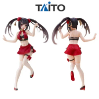 In stock TAITO Original DATE A LIVE Tokisaki Kurumi Anime character Model ornament Collection Figure Toy Christmas birthday gift