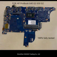 For HP ProBook 640 650 G2 i7-6600U Mainboard 840718-601 840718-001 840718-501 motherboard 100% Fully Tested