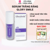 Tinh chất trắng răng Glory smile v34, Serum Trắng Răng v34, kem đánh răng an toàn và làm trắng răng 