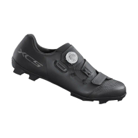 【SHIMANO】XC502 登山車鞋 動力鞋楦 寬版 黑色