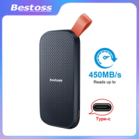 Bestoss Portable External Ssd 1tb Ssd External Hard Drive Flash Usb 3.1 Type-c 2TB Hard For Laptop Mobile BP10341