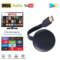 2.4GHz TV Stick Video WiFi Display HD Screen Mirroring Dongle Receiver for Google Chromecast 2 3 Chrome Crome Cast Cromecast 2