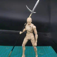 Sickle-Spear for 6 inches action figure like shf figma 1/12 Metal toy