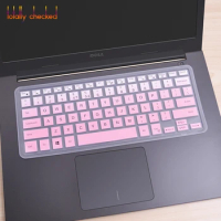 for New Dell XPS 15 7590 / XPS 15 9570 9575 9560 9550 15.6" Silicone laptop keyboard cover skin Protector