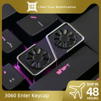 RTX3060Ti 3070 Key Caps Enter Keyboard Cap 3070 Keycap NVIDIA Graphics Card Figure DIY PC MOD Gamers Replacement Refit