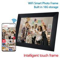 Digital Photo Frame Frameo Cloud Photo Frame Smart Touch 10.1-inch WiFi Photo Frame with built-in 16G storage