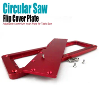 Woodworking Table Saw Woodworking Electric Saw Flip Cover Plate Aluminum Alloy Electric Circular Saw Flip Table