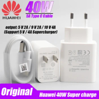 HUAWEI Fast Charger 40W Supercharge Type C Cable For HUAWEI P30 P40 P10 P20 Pro Lite Mate 9 10 Pro Mate 20 V20