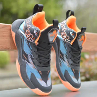 Men's Basketball Shoes Women Cushioning Light Basketball Sneakers Breathable Athletic Outdoor Sport Sneakers Training Shoes
