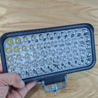 High-brightness LED spotlight modification for cars and trucks, with super-bright high and low beam,