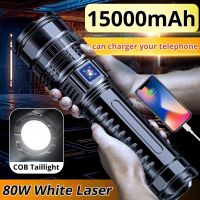 100000 Lumen Rechargeable LED Flashlight Waterproof Lumintop Super Bright Zoomable Flashlight Super 