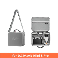 DJI Mavic Mini 3 Pro Storage Bag Carrying Case Portable Travel Hand Bag for DJI Mavic Mini 3 Pro RC Controller Drone Accessories