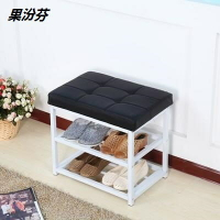 迷你鞋柜家用換鞋凳子可坐式軟包鞋凳小號座椅穿鞋凳歐式簡約鞋架