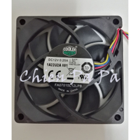 Chien_Cooler Master 7公分 CPU 溫控 風扇 4Pin 12V 超靜音 FA07015L12LPB