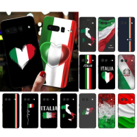 Italy Flag phone Case for Google Pixel 8 7 Pro 7 7A 6A 6 Pro 5A 4A 3A Pixel 4 XL Pixel 5 6 4 3 3A XL