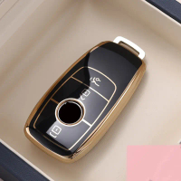 เคสกุญแจรถ, วัสดุ TPU, สำหรับ Mercedes Benz A B C E S G GLB GLC GLE Class GLS W177 W205 W213 W222 G6