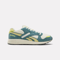 【REEBOK】DL5000 男女 休閒鞋 經典 復古 慢跑 麂皮 緩震 舒適 穿搭 藍綠 米(100200785)