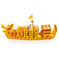 【祭祀用品】往生龍船 2尺8 普渡 超渡 法會 祭祀