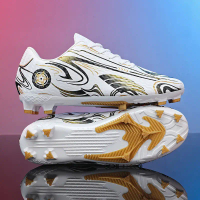 New Non-Slip Long Spike Children's Soccer Shoes Men's Adult Broken Spike Sports Training Sneakers Yo