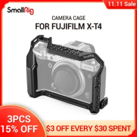 SmallRig fujifilm xt4 Camera Cage rig for FUJIFILM XT4 Camera Formfitting Full Cage W/ Shoe Mount Thread Holes small rig 2808
