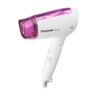 สำหรับไดร์เป่าผมพับได้ Panasonic EH-ND21-P62B 1200 วัตต์ พร้อมลมเย็นและหัวเป่าแห้งเร็ว-สีขาว