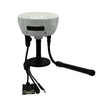 GNSS RTK base and rover receiver gps modle antenna bluetooth 5.0 with 433mhz radio 2w 10KM usb waterproof IP67