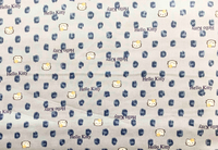 【震撼精品百貨】Hello Kitty 凱蒂貓~日本三麗鷗SANRIO KITTY日本正版布料110X100CM-豹紋藍*50579