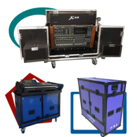 Flip Flight Road Mixer Case For Midas M32 M32R Behringer X32 Wing Yamaha Allen Heath QU6 QU7 Mixer Console DJ Controller