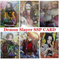 Demon Slayer Kochou Shinobu Kamado Nezuko Kanroji Mitsuri Anime figure SSP Out of print game collection card kid toy gift