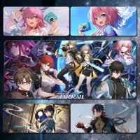 แผ่นรองเมาส์ขนาดใหญ่ เกม Honkai: Star Rail March Seven Dan Heng Blade Bailu อุปกรณ์ต่อพ่วงเกม เหมาะส