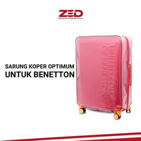 ZED Sarung Koper Luggage Pelindung Koper United Colors Of Benetton United Benetton,28 inch