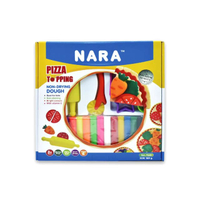 แป้งโดว์ชนิดไม่แห้ง ชุด PIZZA TOPPING