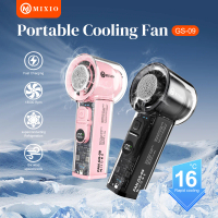 MIXIO GS-09 High Speed Kipas Angin Turbo AC Cooling Fan Transparant Portable 18000Rpm Es Pendingin 5