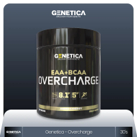 Genetica Overcharge EAA + BCAA Amino Synergy 300 Gram 30 Serving
