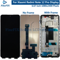Original For Xiaomi Redmi Note 12 Pro lcd 12Pro display with touch screen digitizer Assembly For Redmi Note 12 Pro LCD Display