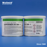 HANDENER HV998-1 grey epoxy curing agent Low out gassing volatile loss with araldite av138m gap filling paste epoxy adhesive