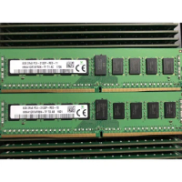 1 Pcs 8G 8GB RAM 2RX8 PC4-2133P REG ECC DDR4 RECC RAM For SK Hynix Memory