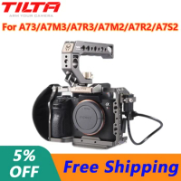 Tilta A7 A9 Full Cage Rig Kit A7 iii Full Cage TA-T17-A-G For Sony A73 A7M3 A7R3 A7M2 A7R2 A7S2 Handle Baseplate Focus Handle