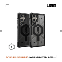UAG Galaxy S24 Ultra 磁吸式耐衝擊保護殼-透色款