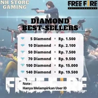 {NHStoreCell} DM Free Fire murah dan bergaransi 100 Dm