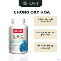 Viên uống chống oxy hóa NAC Jarrow Formulas 60 viên