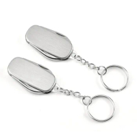 Stainless steel multi-function knife, Keychain pendant knife, Swiss army knife
