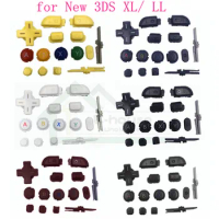 10 set for Nintendo New 3DS XL L R ZL ZR ABXY Full Buttons Kit replacement for New 3DS LL Console Housing Shell Repair