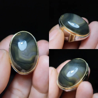 Akik natural sulaiman hijau cincau